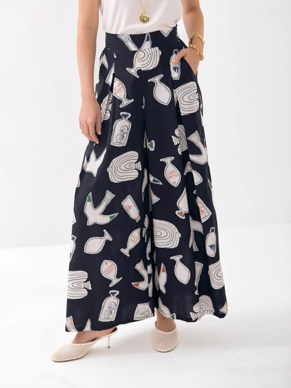 Balaco Rio - Cotton printed pants - Picture 3 of 4